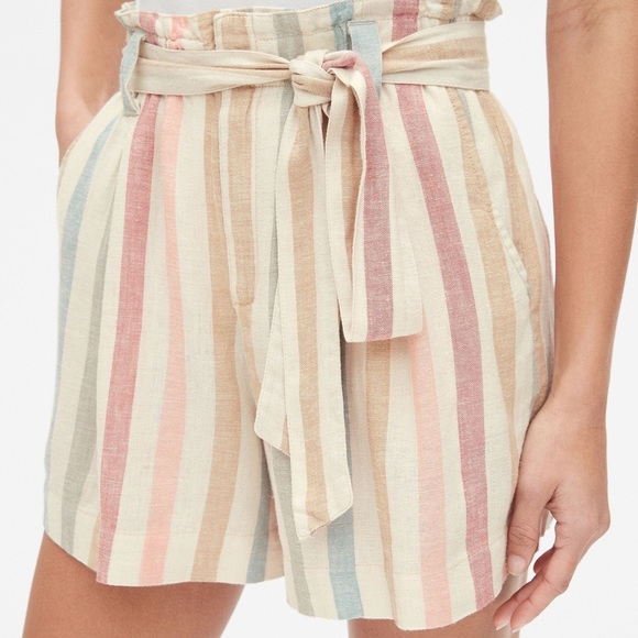 gap paper bag shorts